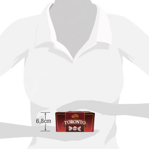TORONTO® Avellanas Cubiertas de Chocolate Display 324 g 
