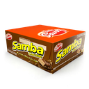 SAMBA® Oblea con Relleno Sabor Chocolate Cubierto de Chocolate Display 20 unidades de 32 gr c/u