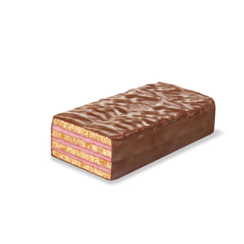 SAMBA® Oblea Sabor Fresa Cubierta de Chocolate con Relleno Bolsa de 35 unidades de 16 gr c/u