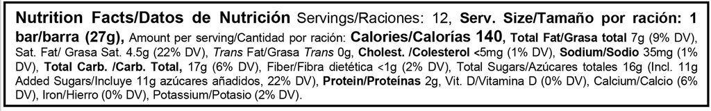 CRI CRI® Chocolate con Leche y Arroz Tostado Display 12 unidades de 27 g c/u