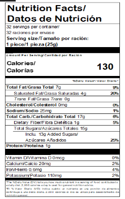 SAVOY® Chocolate para Postres 40% Cacao Display 4 Unidades de 200 g c/u