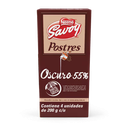 SAVOY® Dessert Chocolate 55% Cocoa Display 4 Units of 200 g