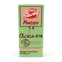 SAVOY® Dessert Chocolate 40% Cocoa Display 4 Units of 200 g