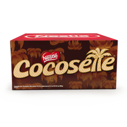 [1000010] COCOSETTE® Maxi Coconut Cream Filled Wafer Display 18 units of 50 g